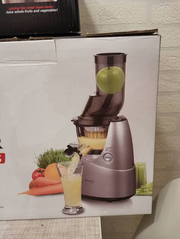 Ostala kuhinjska oprema: Sokovnik za sporo ceđenje KUVINGS odličan kao nov plaćen 500 e na lalafo.rs — 12 Ostala kuhinjska oprema: Sokovnik za sporo ceđenje KUVINGS odličan kao nov plaćen 500 e — 12