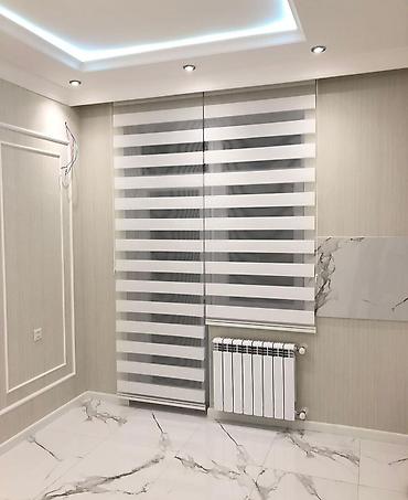 Rulon ştorlar: Zebra və rolet pərdələr - Model: Zebra (şəbəkəli gündüz-gecə) və — 3