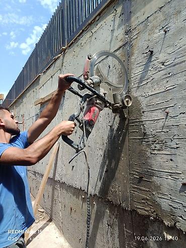 şaxta baba: Beton kəsmə xidməti - Divar, döşəmə və tavanlarda dəqiq və səliqəli — 10