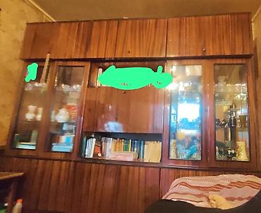 Şifoner böyük 3 yuxarı və 3 aşağı gözü Kitab rəfləri altlı üstlü iki