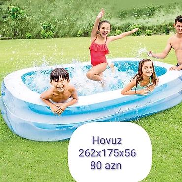 Hovuzlar: Yeni Şişmə hovuz Intex, 5.1 - 6 m, 201 - 500 l — 9