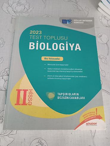 informatika codera pdf: Məhsul: 2023 “Test Toplusu – Biologiya”, II hissə (Dövlət İmtahan — 1