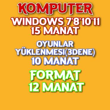 proqramlar: Komputerə İstənilən Windows, Oyun, Programların Yüklənilməsi. Ofis