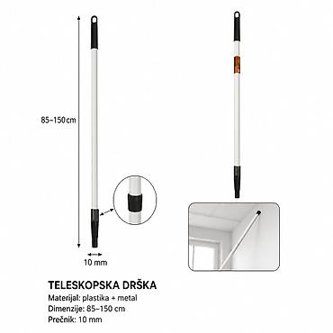 KMT Teleskopska šipka 9367164 Praktična teleskopska drška za