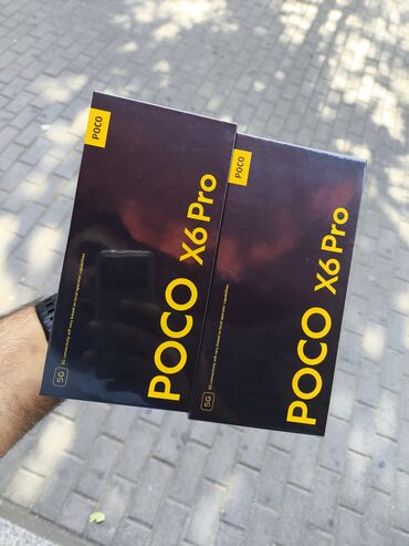 kreditlə telefon: Poco X6 Pro 5G, 256 GB, rəng - Gümüşü