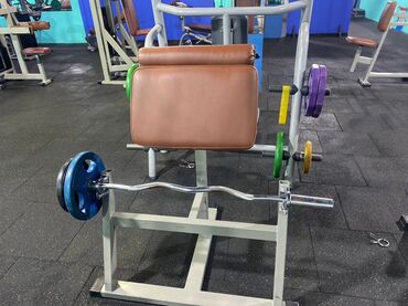Əlcəklər: Profesional gym avadanlıqları paketi - Scott skamyası (biceps üçün)