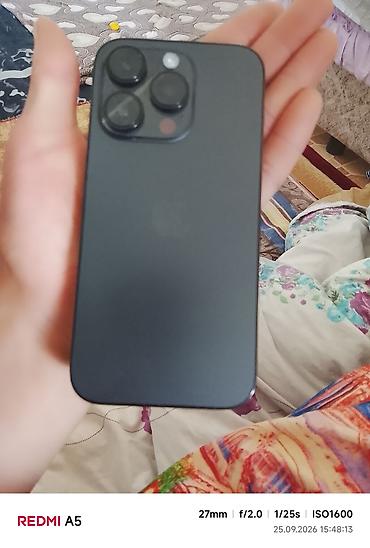 IPhone 14 Pro, Б/у, 128 ГБ, Черный, Зарядное устройство, 100 %