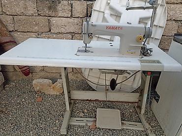 dikis masini: Yamata sənaye tikiş maşını – İşlek vəziyyətdədir. Evdə yer tutduğu — 4