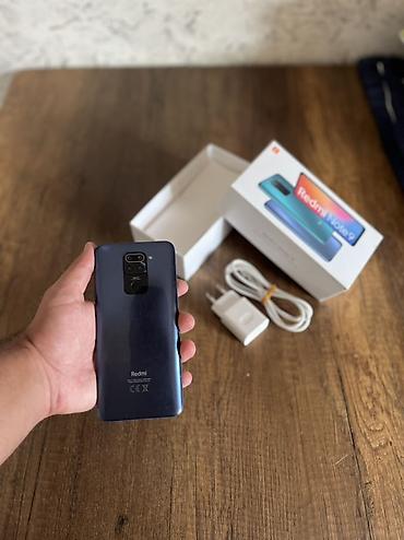 Redmi Note 9, 128 GB, rəng - Mavi, Barmaq izi, Face ID