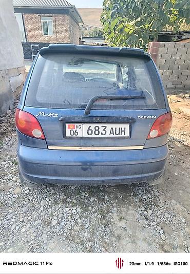 deu labo: Daewoo Matiz: 2007 г., 0.8 л, Механика, Бензин, Хэтчбэк — 1
