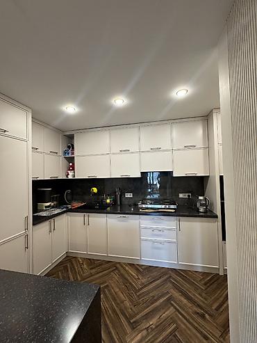 работа на садик: 3 комнаты, 131 м², Асанбай мкр Элитка, 8 этаж, Дизайнерский ремонт — 2