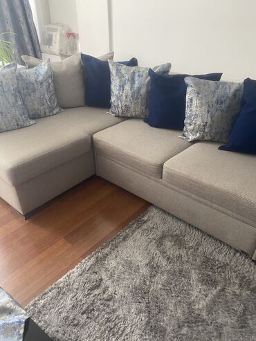 embawood kataloq: Угловой диван, Новый, Раскладной, Ткань, Нет доставки