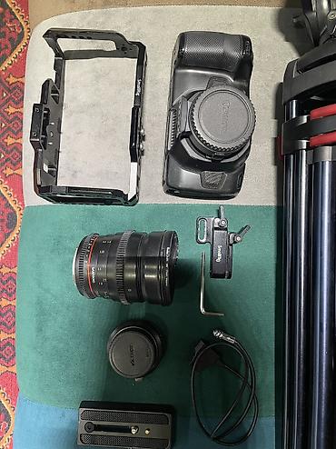 red komodo: Кинокамера blackmagic cinema pocket 4k В комплекте: - кинообъектив — 2