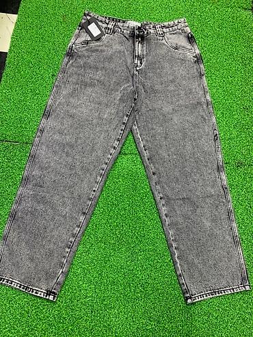 Джинсы: Джинсы мужские/унисекс Варианты: 1) Серые джинсы из плотного денима с — 1