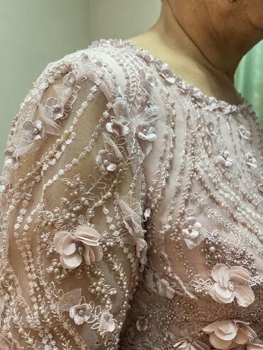 Вечерние платья: Вечернее платье, Классическое, Длинная модель, С рукавами, Камни — 4