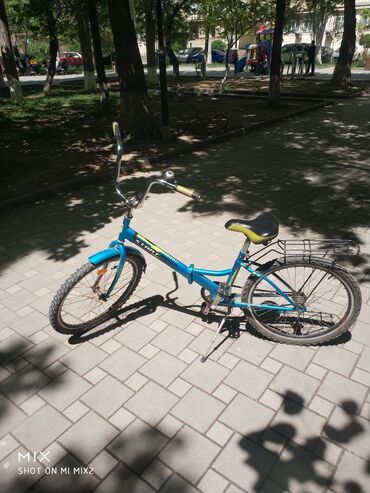 24 luk velosiped: Б/у Городской велосипед Start, 24", скоростей: 1, Платная доставка