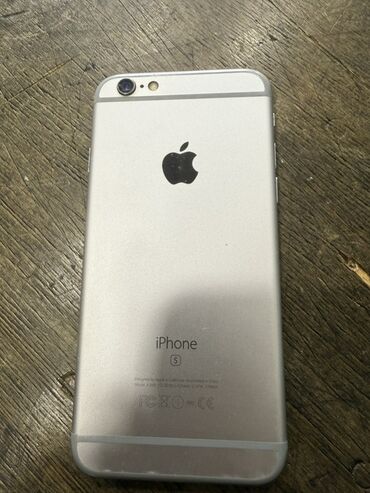 i̇phone xr: IPhone 6s, 32 GB, Gümüşü, Barmaq izi
