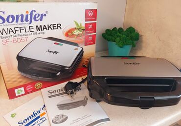 мультиварка с йогуртницей: Печь-форма для приготовления вафель электрическая Sonifer SF-6057