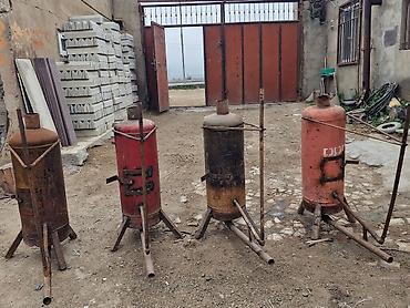 divar peçi: Metaldan hazırlanmış yağ/sobası – şaquli tip - Korpus: qalın divarlı — 2