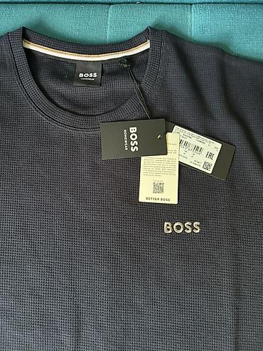 kosulje crne: BOSS Homewear muška majica kratkih rukava - Model: BOSS Homewear — 2