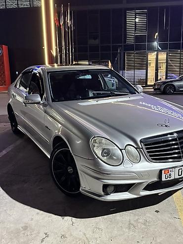 с мерс: Mercedes-Benz E-Class: 2002 г., 5 л, Автомат, Бензин, Седан — 1