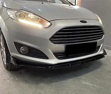 Tuning oprema: Prednji lip/spojler branika – Ford Fiesta (MK7 facelift, oko — 16