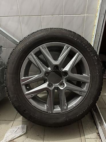 Колеса в сборе 275 / 55 / R 20, Зима, Б/у, Запаска, Внедорожные (АТ/МТ), Литые, отверстий - 6
