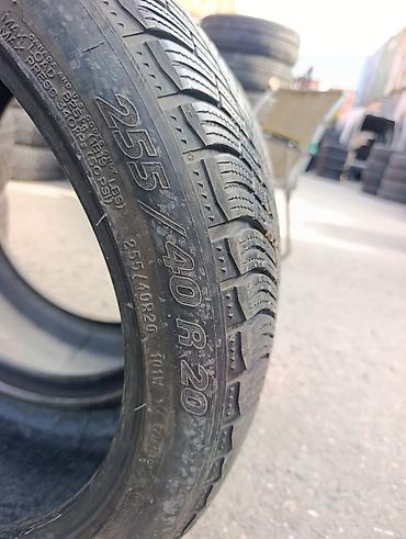 зимний покрышка: Шины 255 / 40 / R 20, Зима, Б/у, Пара, Легковые, Германия, Michelin — 4
