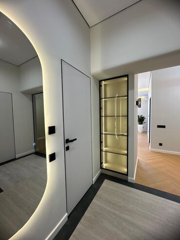 сколько стоит трехкомнатная квартира в бишкеке: 2 комнаты, 54 м², Элитка, 13 этаж, Дизайнерский ремонт