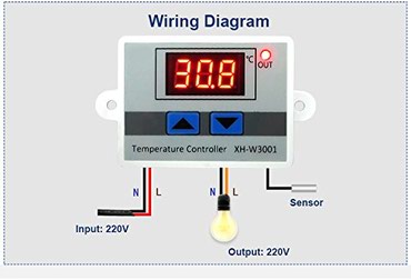 электро техника: Электронный регулятор температуры - (терморегулятор) 220 вольт