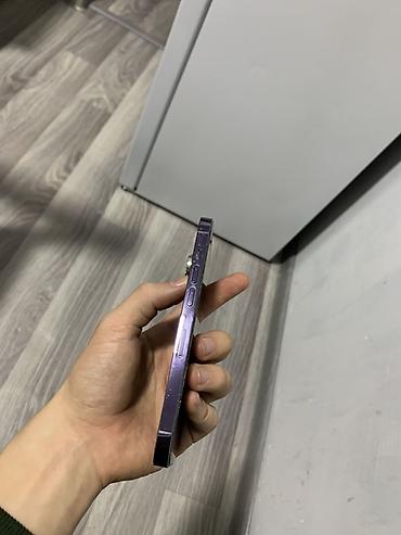 Apple iPhone: IPhone 14 Pro, Б/у, 128 ГБ, Deep Purple, 77 % — 7