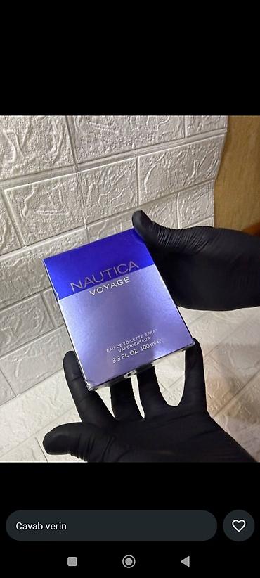 Nautica voyage ispan ətiri tam orjinal 80 AZN 100 ml dəniz qoxulu