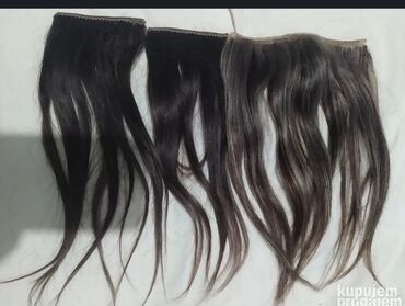 Perike i klipse: Prodajem pravu prirodnu kosu Na stanju ;šiške ombre,šiške plave,dve — 2