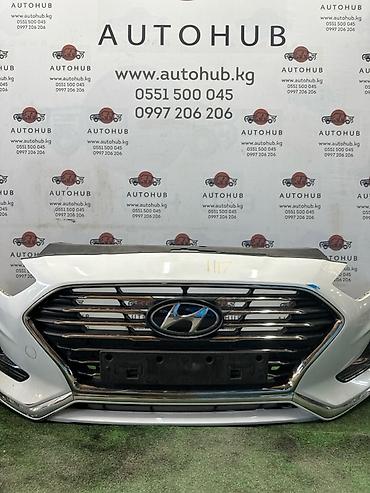 sr group: Решетка радиатора Hyundai 2018 г., Б/у, Оригинал — 1