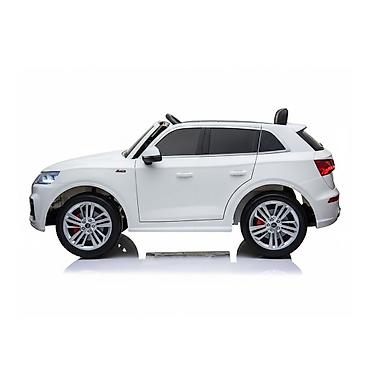 4us cipele: Audi Q5 Dvosed Beli – dečiji automobil na akumulator (licenciran) — 3