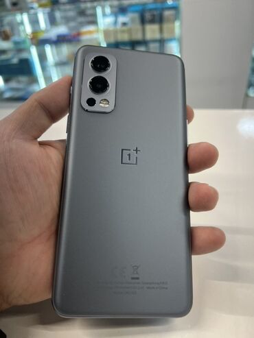 телефондор буу: OnePlus Nord, Колдонулган, 128 ГБ, түсү - Боз, 2 SIM