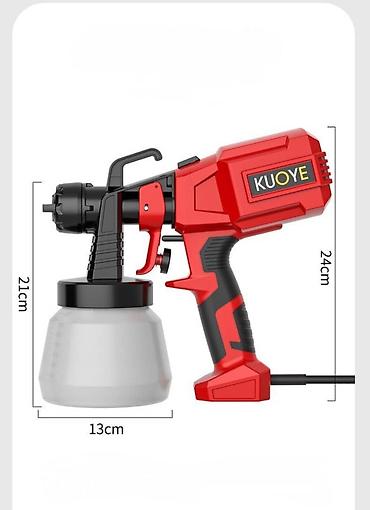 Аппараты для покраски: Электрический краскопульт, Новый, В наличии — 11