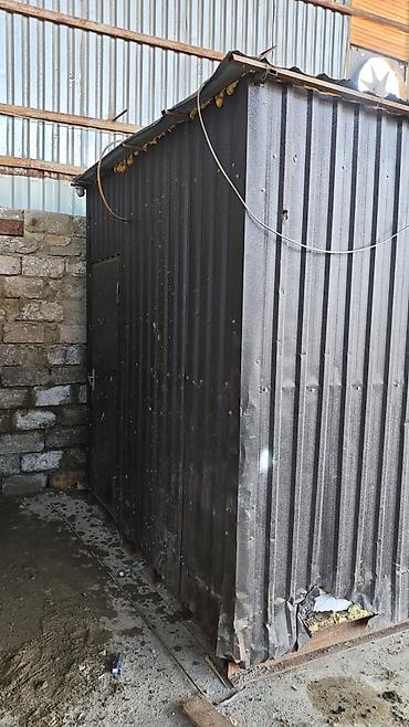 Контейнеры: Metal karkaslı, profnastil (şifer tipli) lövhələrlə yığılmış köçürülə — 1