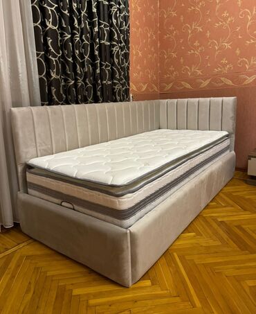 Çarpayılar: Yeni, İkinəfərlik çarpayı, Bazalı, Matras ilə, Siyirməsiz, Azərbaycan — 6