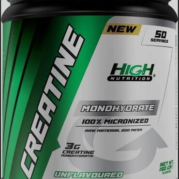 velosiped 100 azn: High Nutrition %100 Micronized Creatine Monohydrate 150 Gr 50Servis 1