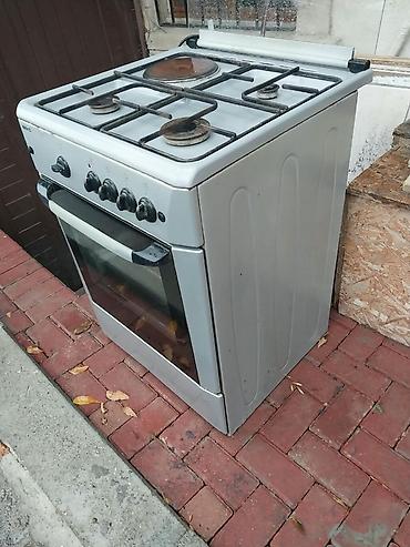 soba duxovka: Beko kombi plitə və soba - 50 sm enli sərbəst quraşdırılan model - — 2