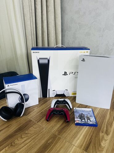 playstation 5 oyun yazilmasi: Sony PlayStation 5 konsolu, 2 ədəd DualSense pultu (ikisinde de drift