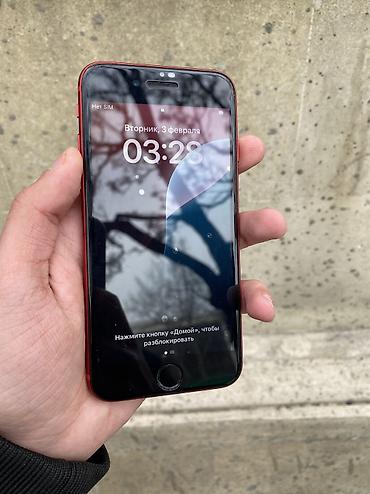 Apple iPhone: IPhone SE 2020, 64 GB, Qırmızı, Simsiz şarj, Sənədlərlə, Barmaq izi — 7