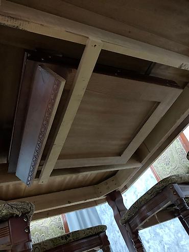 Другая мебель: Стол Ширина 120 см Длина 3 метра, удлиняется до 4 метра. Состав — 9