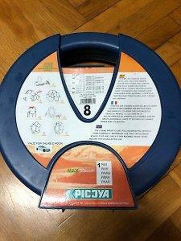 Ostalo: Lanci za sneg IDEAL ABS – 9 mm - Model: IDEAL ABS, debljina karika 9 — 3