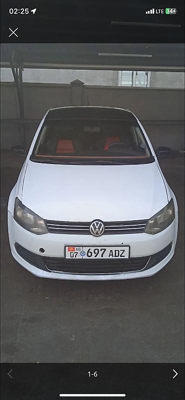 Транспорт: Volkswagen Polo: 2014 г., 1.6 л, Механика, Газ, Седан — 6