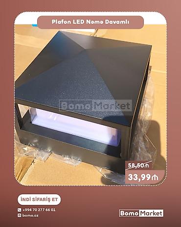 Plafon LED, nəmə davamlı model - LED işıq mənbəyi: enerji qənaətli lalafo.az -da Plafon LED, nəmə davamlı model - LED işıq mənbəyi: enerji qənaətli