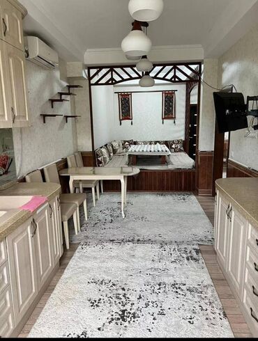 квартира ош на долгий срок: 4 комнаты, Агентство недвижимости, Без подселения, С мебелью полностью