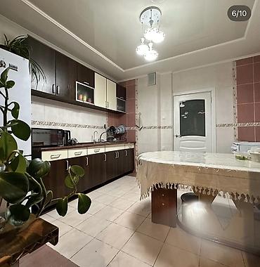 возможно обмен с доплатой мне: 3 комнаты, 98 м², Учкун мкр 106 серия улучшенная, 4 этаж, Евроремонт — 4