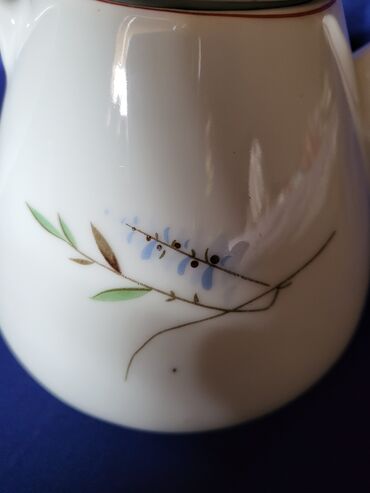 Čajnici: Bokal nov porcelanski,rucno oslikan 70te. Stari bugarski pun — 4